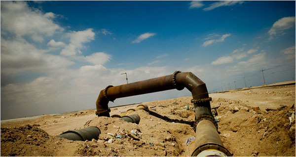 Pipelines to mines siphon water from some of the driest towns on earth, in northern Chile.