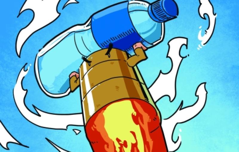 bottle water